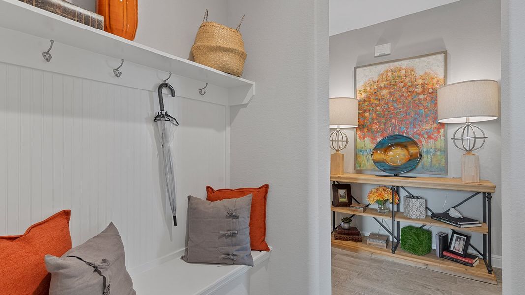 Furnished interior view inside a new home in Morningstar, Aledo (Image 43).