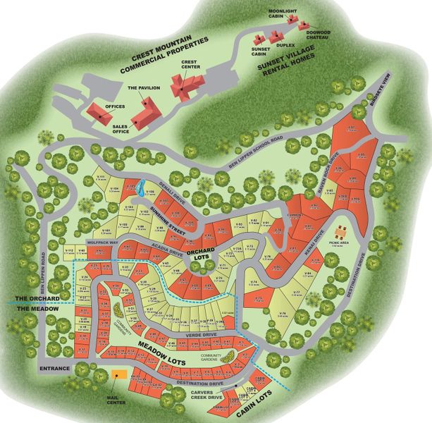 17 Denali is Lot V-108 on the map 17 Denali is Lot V-108 on the map