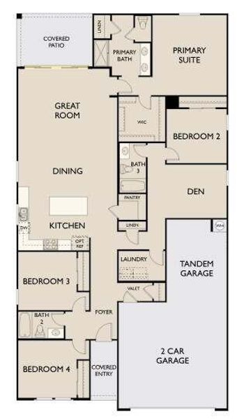 Lilac floorplan - Lot 37