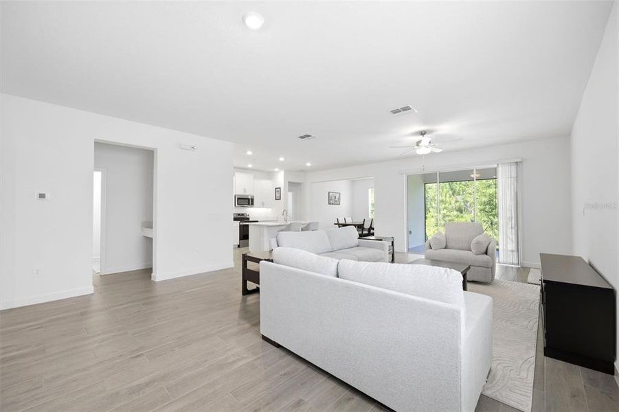 Furnished interior view inside a new home in Angeline Active Adult, Land O' Lakes (Image 13).