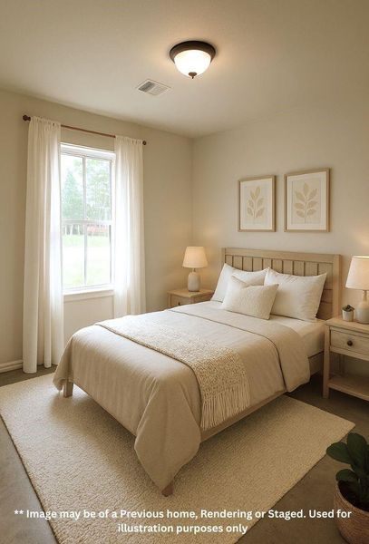 Furnished interior view inside a new home in , Willis (Image 7).