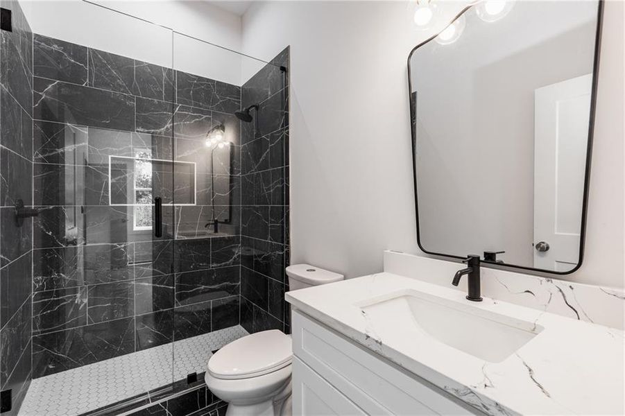 Furnished interior view inside a new home in , Smyrna (Image 26).