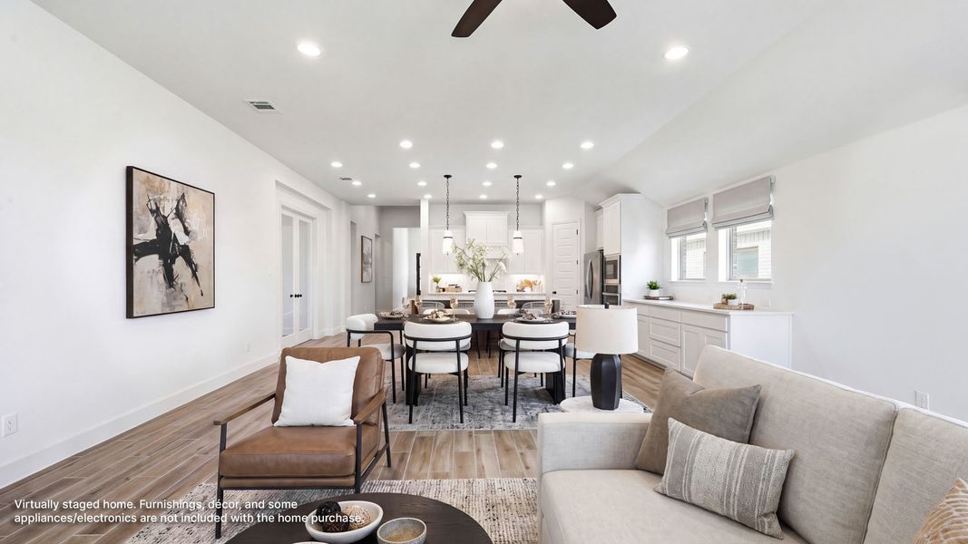 Furnished interior view inside a new home in Ramble, Celina (Image 7).