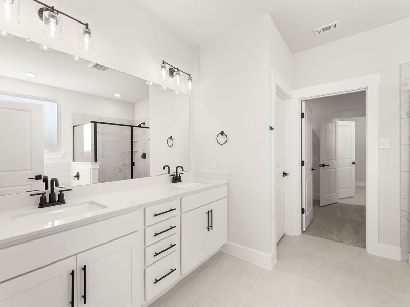 Furnished interior view inside a new home in Waverly Estates, Josephine (Image 8).
