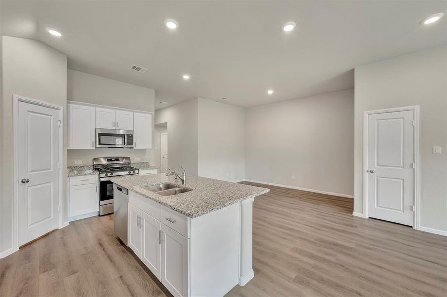 Furnished interior view inside a new home in Forest Park, Princeton (Image 5).