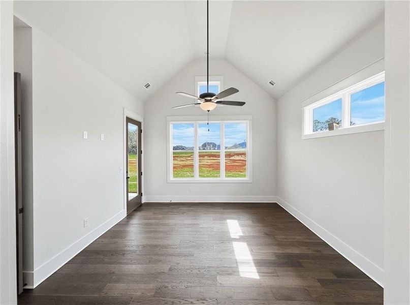 Spacious, unfurnished interior of a new home in , Rydal (Image 56).