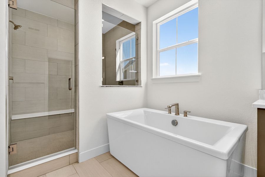 Furnished interior view inside a new home in Macanta Destination Collection, Castle Rock (Image 10).