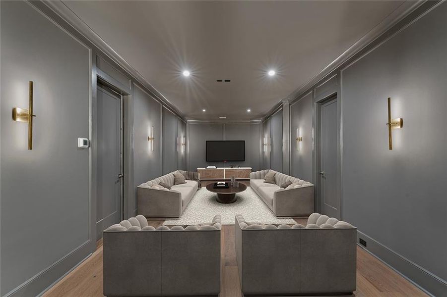 Furnished interior view inside a new home in , Chattahoochee Hills (Image 3).