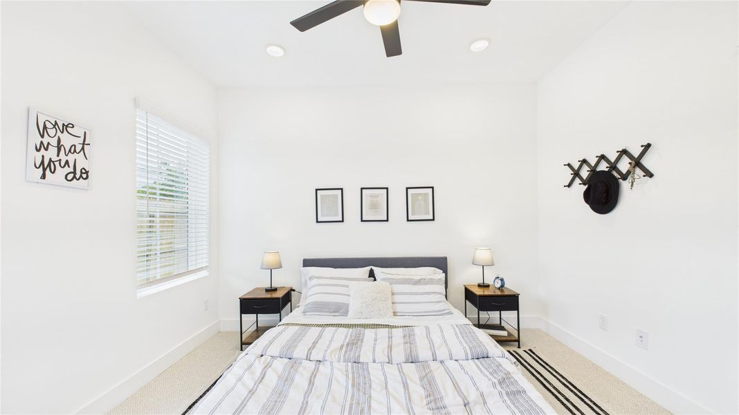 This inviting first-floor bedroom with a private bathroom and access to the backyard, creates a perfect blend of comfort and outdoor enjoyment. Designed with relaxation in mind, the space features ample natural light, a well-proportioned layout, and easy accessibility—ideal for those seeking both privacy and convenience. Whether used as a primary suite or a guest retreat, this bedroom enhances the home’s overall appeal, making it a valuable asset in any real estate listing. This inviting first-floor bedroom with a private bathroom and access to the backyard, creates a perfect blend of comfort and outdoor enjoyment. Designed with relaxation in mind, the space features ample natural light, a well-proportioned layout, and easy accessibility—ideal for those seeking both privacy and convenience. Whether used as a primary suite or a guest retreat, this bedroom enhances the home’s overall appeal, making it a valuable asset in any real estate listing.