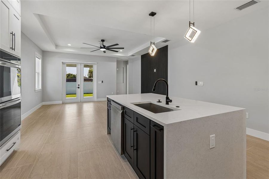 Furnished interior view inside a new home in , Tampa (Image 15).
