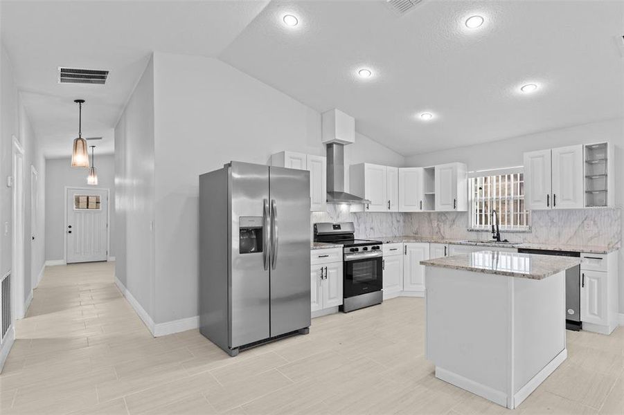 Furnished interior view inside a new home in , Winter Haven (Image 6). Furnished interior view inside a new home in , Winter Haven (Image 6).