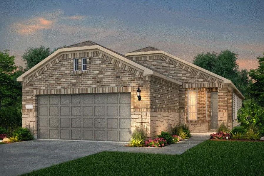 Del Webb Homes, Compass elevation LS203, rendering