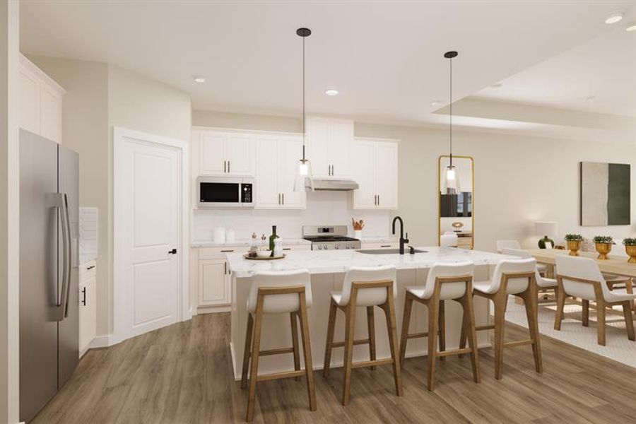 Representative furnished interior of a home built from the Beechwood by Ryan Homes in Northridge Villas, Spring Hill (Image 2).