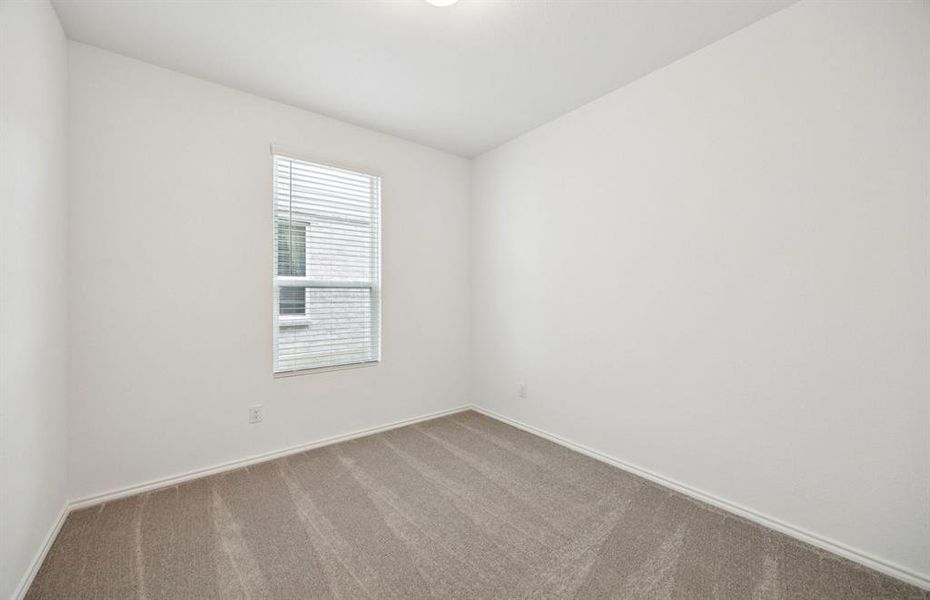 Spacious secondary bedroom