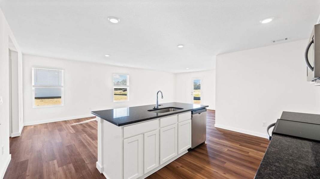 Furnished interior view inside a new home in Evergreen Landing, Rossville (Image 6).