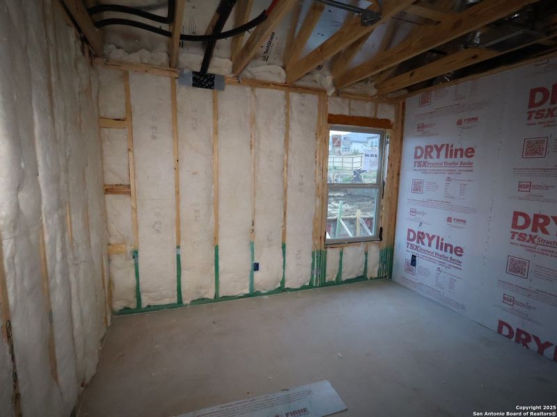 In-progress construction of a new home in Mesquite Ridge, San Antonio, TX (Image 21).