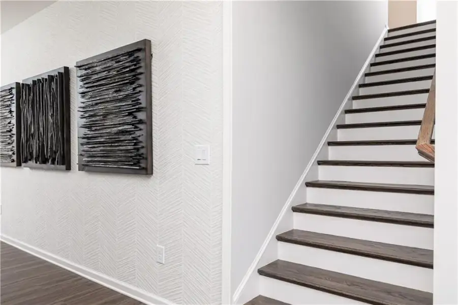 Spacious, unfurnished interior of a new home in Croftside Single Family Homes, Powder Springs (Image 23). Spacious, unfurnished interior of a new home in Croftside Single Family Homes, Powder Springs (Image 23).