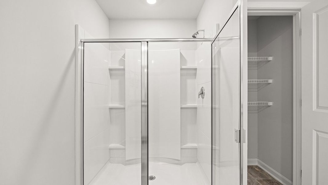 Representative furnished interior of a home built from the Maywood 3 by D.R. Horton in The Parish at Flat Rock Townhomes, Graniteville (Image 17).