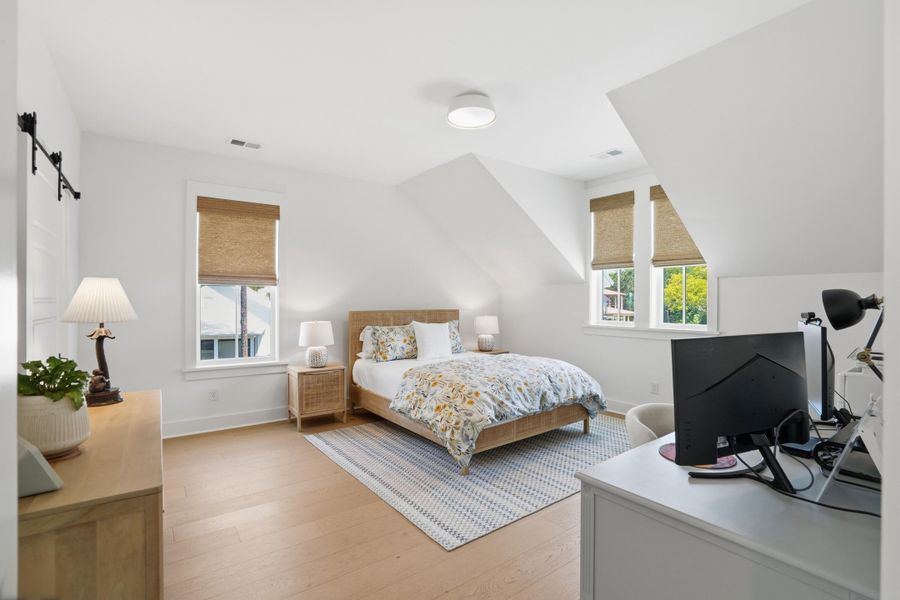 Furnished interior view inside a new home in , Johns Island (Image 37).