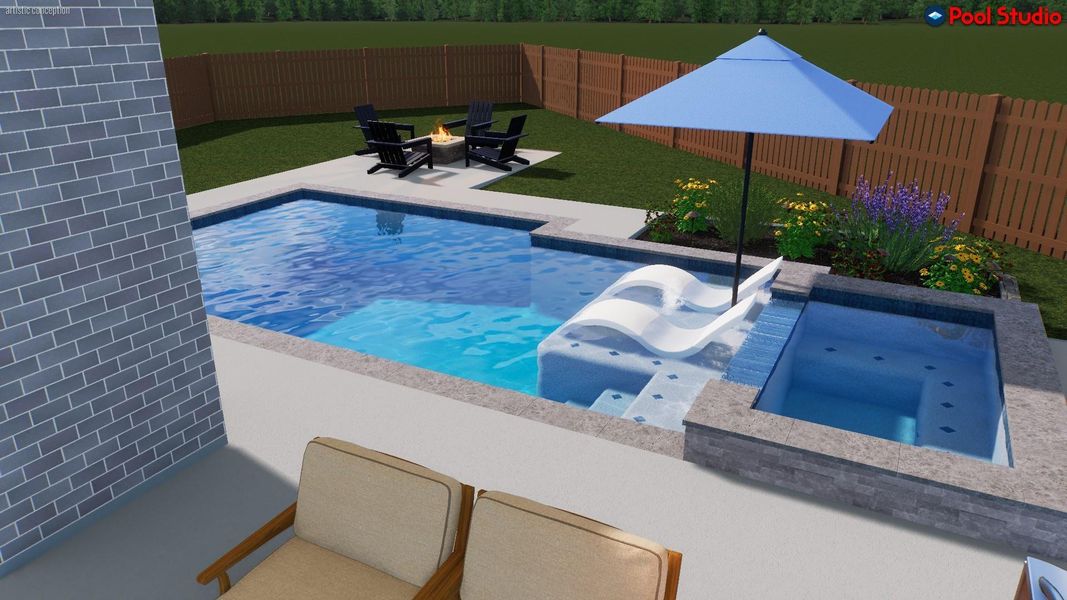 Exterior details and patio area of a home in , Cypress (Image 23).