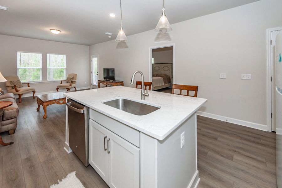 Furnished interior view inside a new home in Hammock Walk at Nexton, Summerville (Image 11).