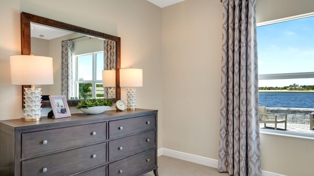 Representative furnished interior of a home built from the Dream 2 by Neal Communities in Verandah, Fort Myers (Image 19).