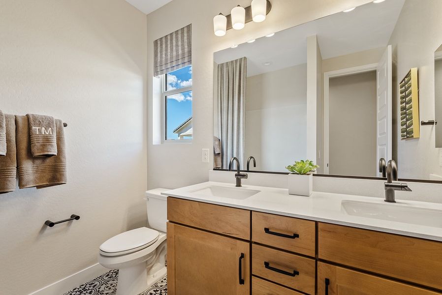 Furnished interior view inside a new home in Artisan at Asante, Surprise (Image 12).
