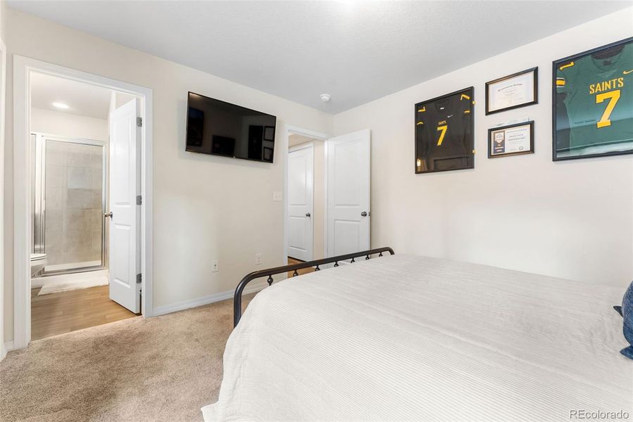 Furnished interior view inside a new home in , Colorado Springs (Image 10).