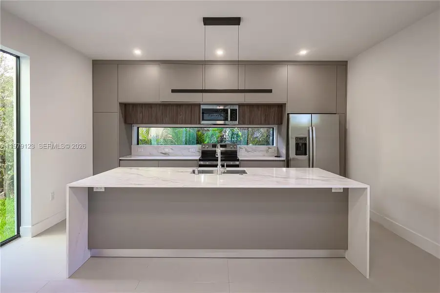 Furnished interior view inside a new home in , Miami (Image 5).