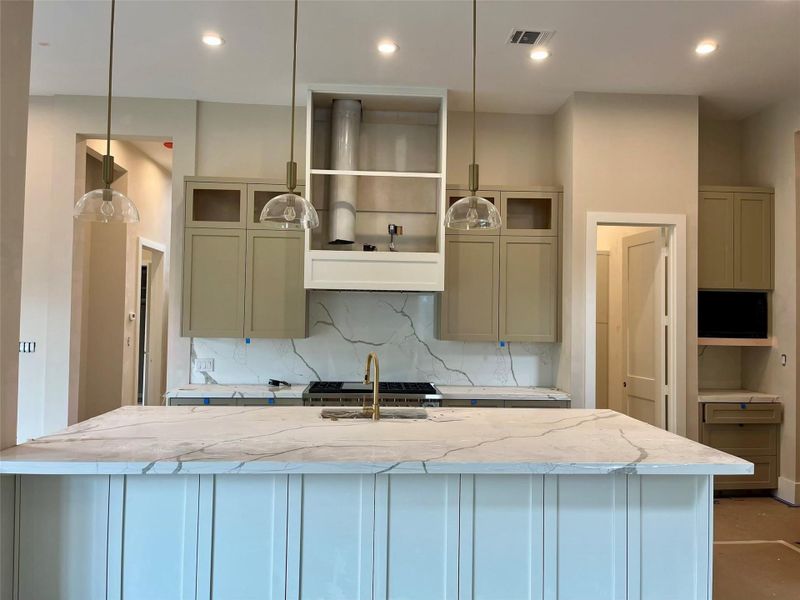 Furnished interior view inside a new home in , Bellaire (Image 3).