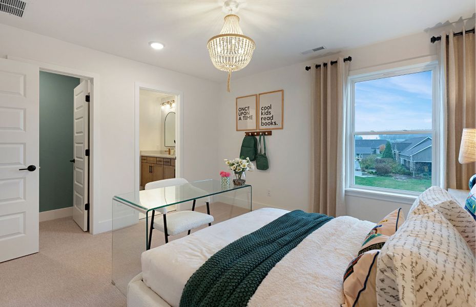 Representative furnished interior of a home built from the Valleybrook by Pulte Homes in Devonshire, Mount Juliet (Image 32).