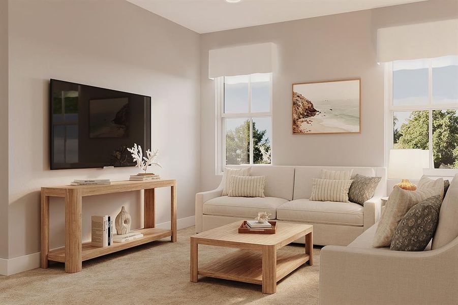 Furnished interior view inside a new home in Rivington, Debary (Image 5).