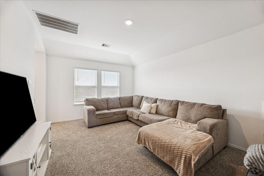 Furnished interior view inside a new home in Enclave at Dobbin, Magnolia (Image 13).