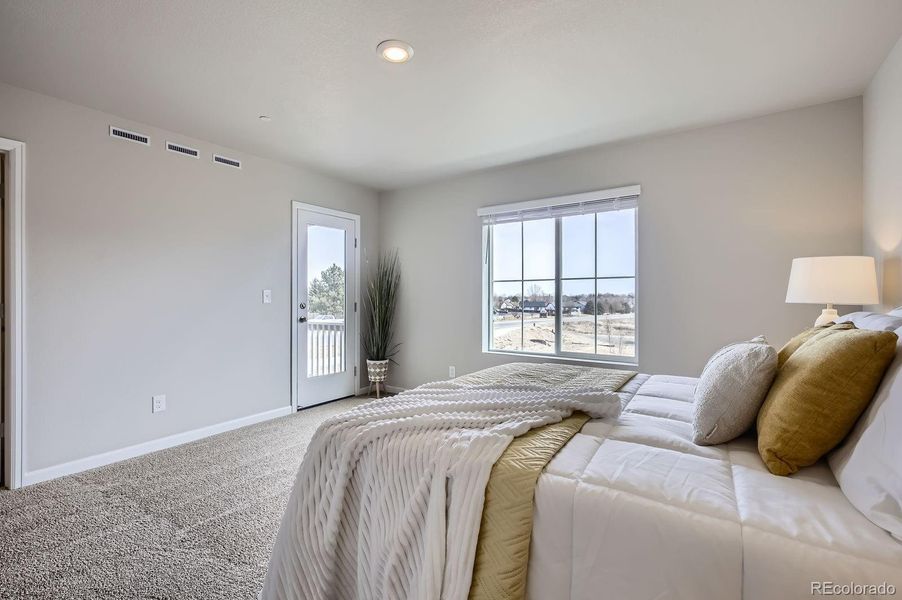 Furnished interior view inside a new home in Johnstown Village, Johnstown (Image 9).