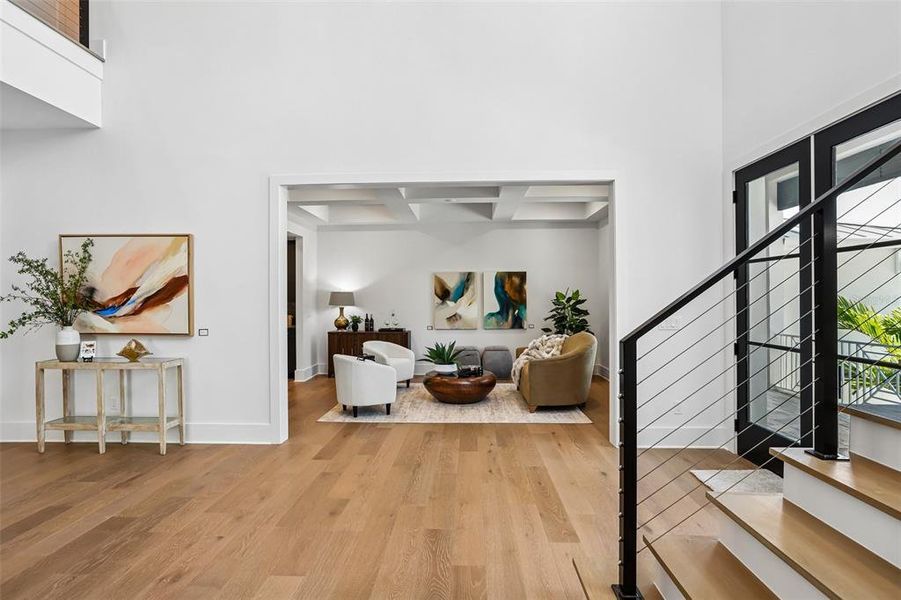 Furnished interior view inside a new home in , Tampa (Image 11).