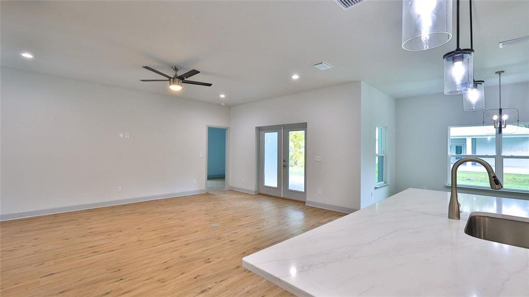 Spacious, unfurnished interior of a new home in , New Smyrna Beach (Image 30). Spacious, unfurnished interior of a new home in , New Smyrna Beach (Image 30).
