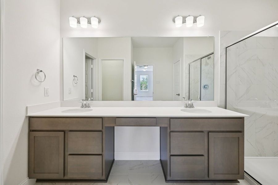 Furnished interior view inside a new home in The Preserve Estates, Justin (Image 9). Furnished interior view inside a new home in The Preserve Estates, Justin (Image 9).