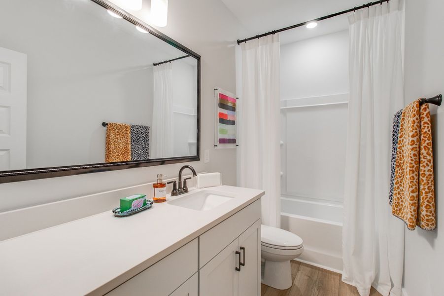 Representative furnished interior of a home built from the Cumberland - Vanguard Collection by Mungo Homes in Cornerstone, Anderson (Image 11).