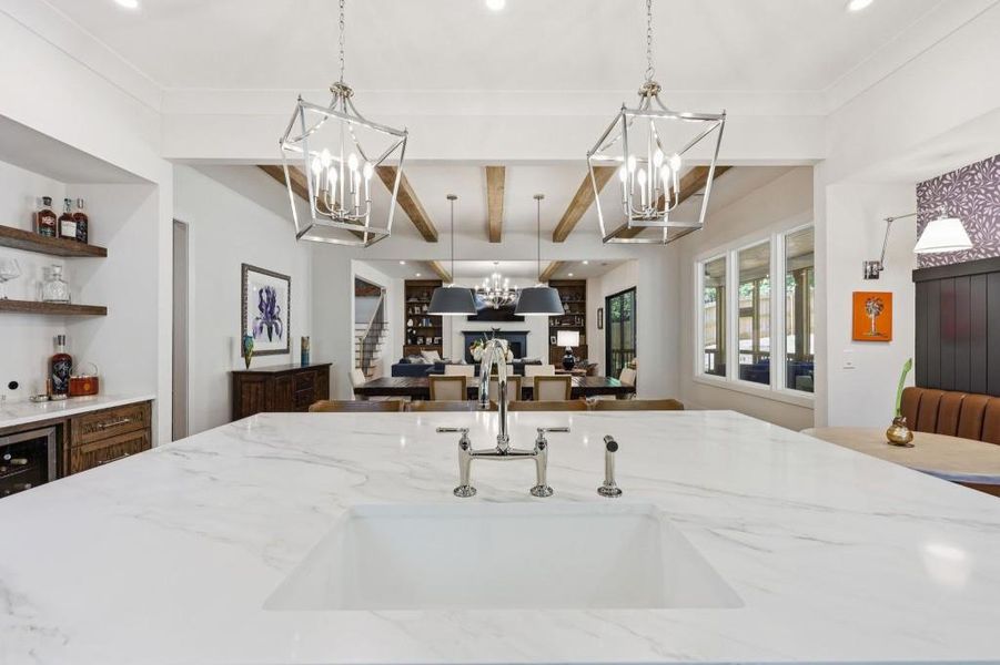 Furnished interior view inside a new home in , Chamblee (Image 18).