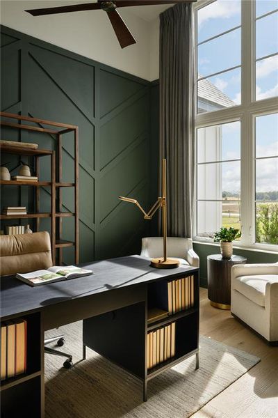 Furnished interior view inside a new home in , Archer (Image 13).