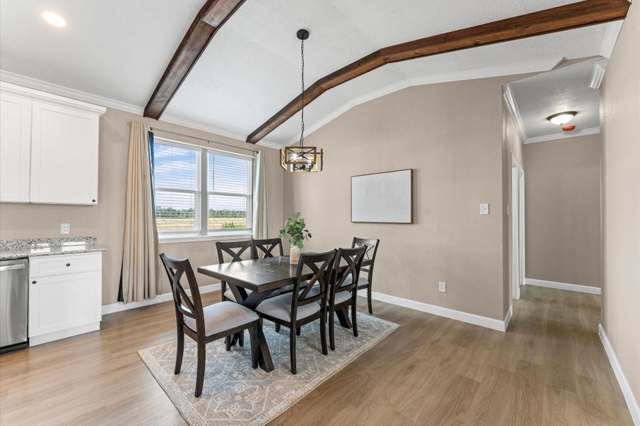 Furnished interior view inside a new home in , Huffman (Image 16). Furnished interior view inside a new home in , Huffman (Image 16).