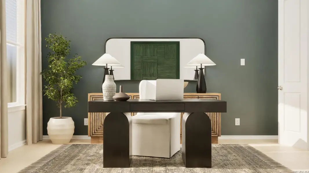 Furnished interior view inside a new home in Brookmill, San Antonio (Image 7).