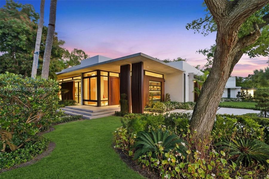 Exterior details and patio area of a home in , Miami Shores (Image 22). Exterior details and patio area of a home in , Miami Shores (Image 22).