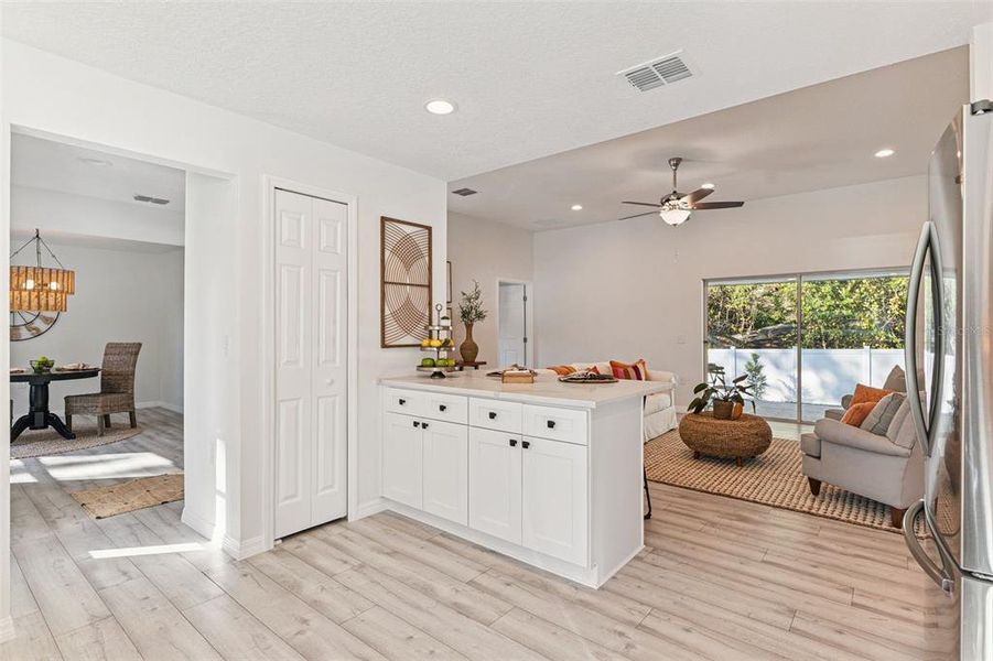 Furnished interior view inside a new home in , Orange City (Image 13).