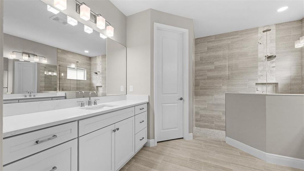 Furnished interior view inside a new home in , Fort Myers (Image 8).