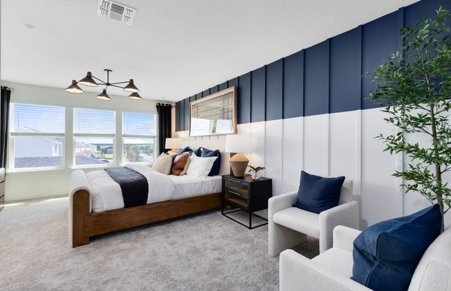 Representative furnished interior of a home built from the Trailwood - Exterior Unit by Pulte Homes in Lakehaven Estates, Clermont (Image 13). Representative furnished interior of a home built from the Trailwood - Exterior Unit by Pulte Homes in Lakehaven Estates, Clermont (Image 13).