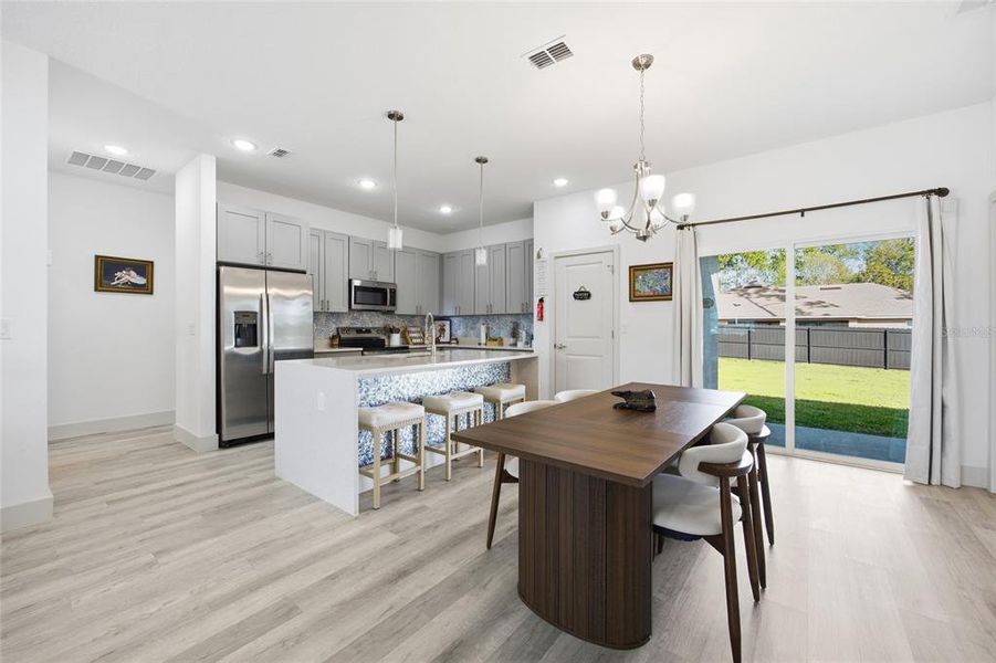 Furnished interior view inside a new home in , Ocala (Image 10).