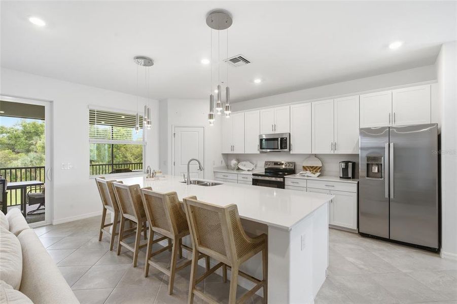 Furnished interior view inside a new home in , Punta Gorda (Image 10). Furnished interior view inside a new home in , Punta Gorda (Image 10).