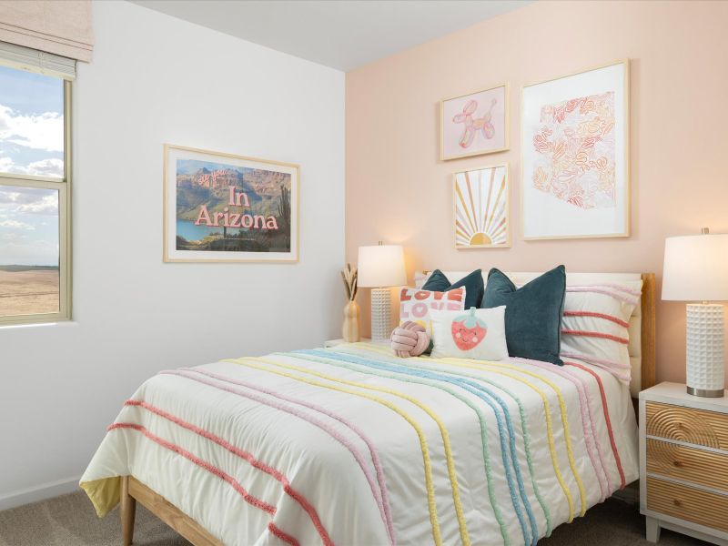 Furnished interior view inside a new home in Mandarina - Signature Series, Marana (Image 12).