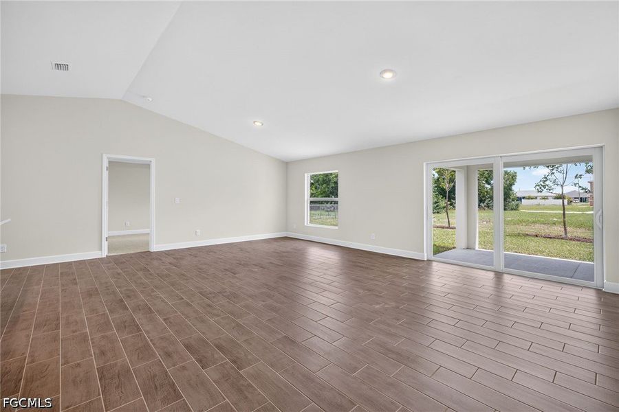 Spacious, unfurnished interior of a new home in Cape Coral, Cape Coral (Image 16). Spacious, unfurnished interior of a new home in Cape Coral, Cape Coral (Image 16).